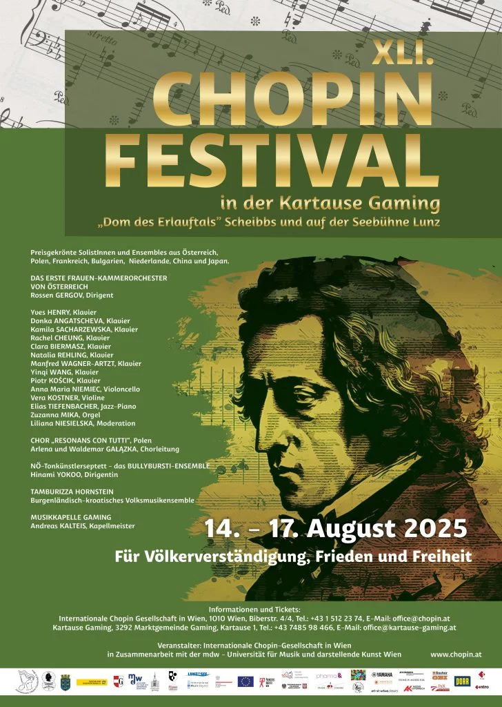 Plakat Chopin Festival 2025
