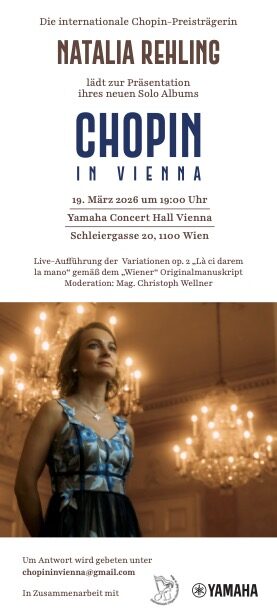 Natalia Rehling Chopin in Vienna